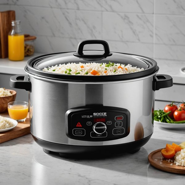 Quelles sont les caractéristiques d'un cuiseur de riz en acier inoxydable pour une durabilité optimale?