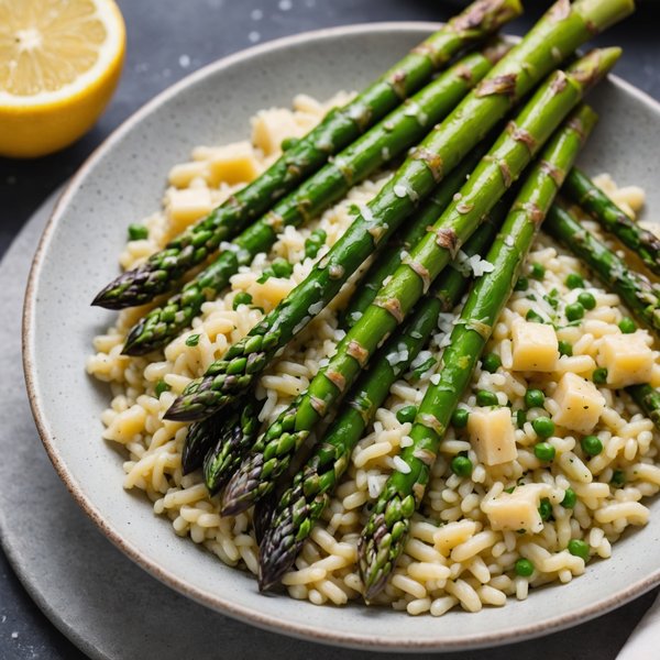 Comment préparer un risotto aux asperges vertes et au parmesan parfaitement crémeux?